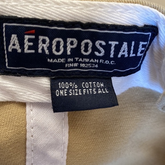 Women’s Aeropostale Tan Athletics ball cap, Hat Size OS - Picture 5 of 5